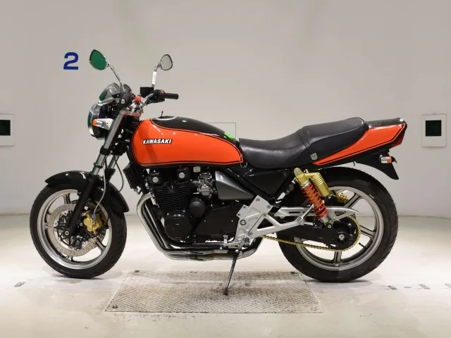 Kawasaki Zephyr 400 1998, black | orange, фото 2