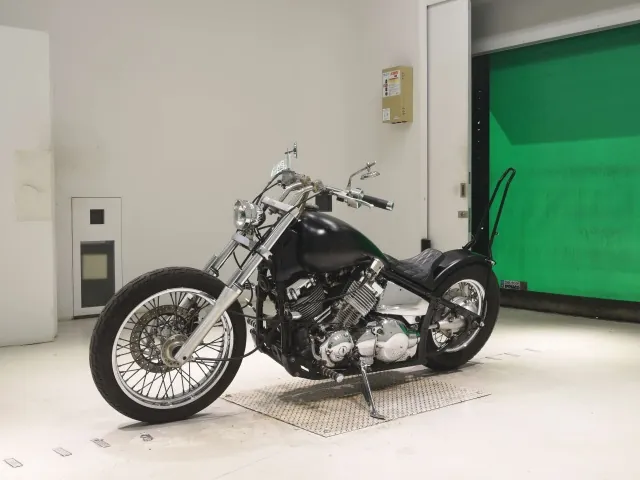 Yamaha Drag Star 400 Classic 2008, чёрный, фото 4