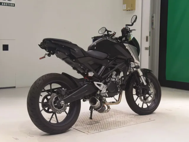 Honda CB125R, чёрный, фото 5