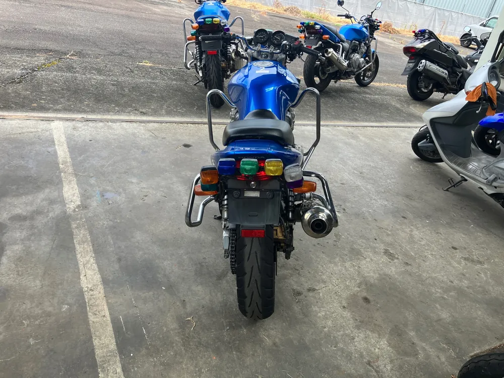 Honda CB400SB, синий, фото 5