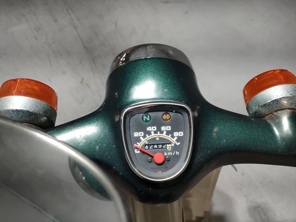 Honda Super Cub, зелёный, фото 5