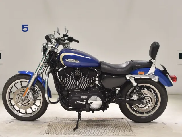 Harley-Davidson XL1200R-I 2009, white | blue, фото 2