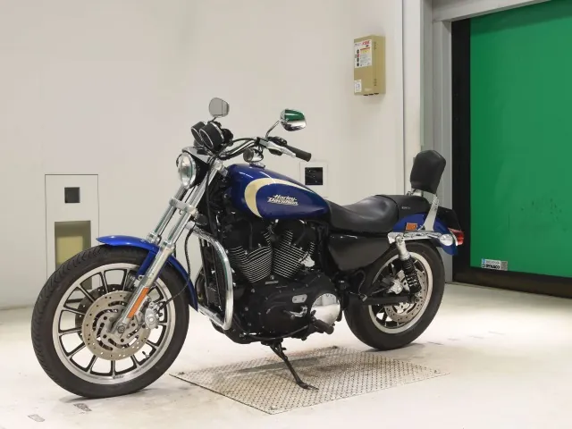 Harley-Davidson XL1200R-I 2009, white | blue, фото 4