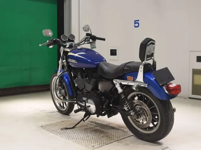 Harley-Davidson XL1200R-I 2009, white | blue, фото 6