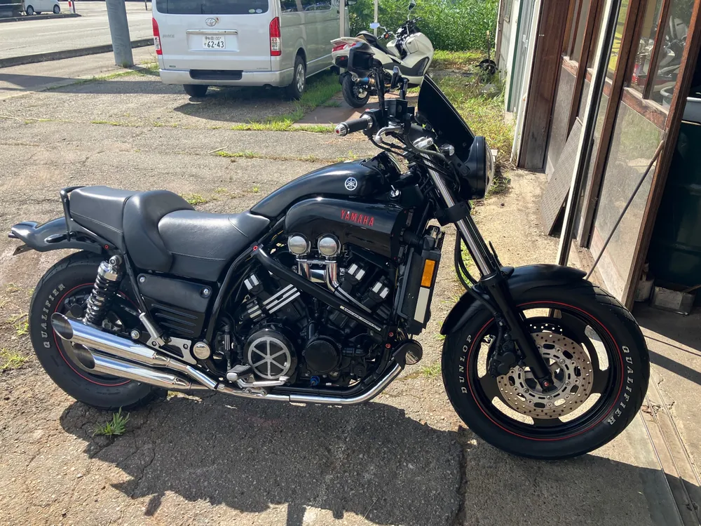 Yamaha V-MAX 2002, mat black, фото 2