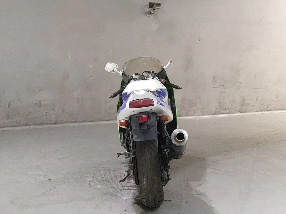 Kawasaki ZXR750 1994, white/green, фото 4
