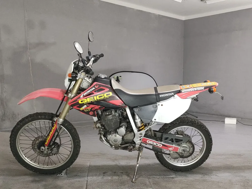 Honda XR250, красный, фото 2