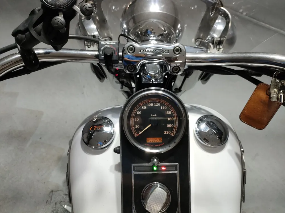 Harley-Davidson FLSTN 2007, белый, фото 5