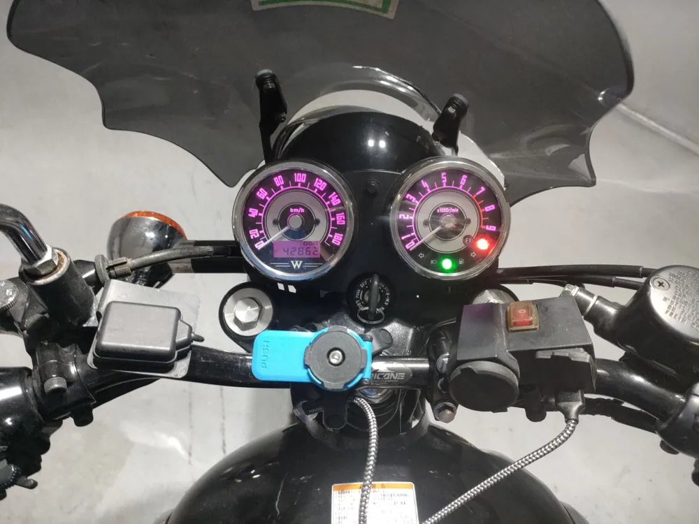 Kawasaki W800 2015, чёрный, фото 5