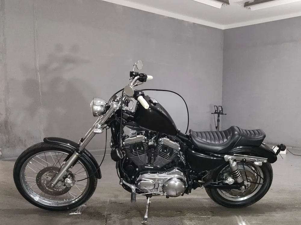 Harley-Davidson XL1200C 2008, чёрный, фото 2
