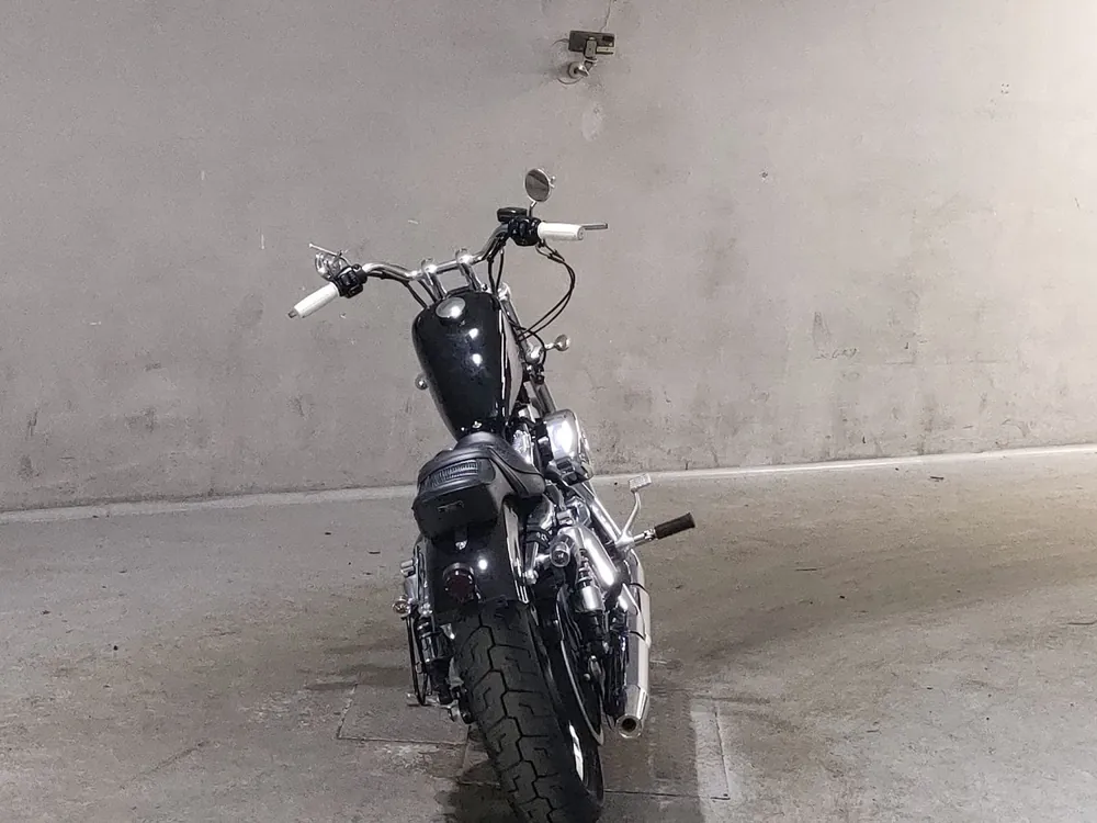 Harley-Davidson XL1200C 2008, чёрный, фото 4