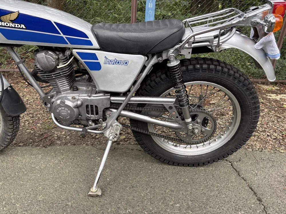 Honda TL125S 1981, фото 9
