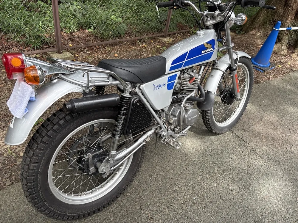 Honda TL125S 1981, фото 10