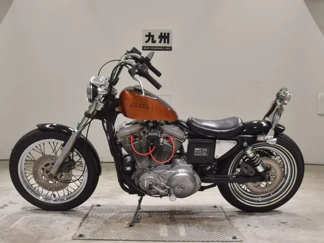 Harley-Davidson XLH883 1988, оранжевый, фото 2