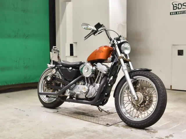 Harley-Davidson XLH883 1988, оранжевый, фото 3