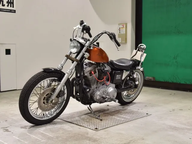 Harley-Davidson XLH883 1988, оранжевый, фото 4