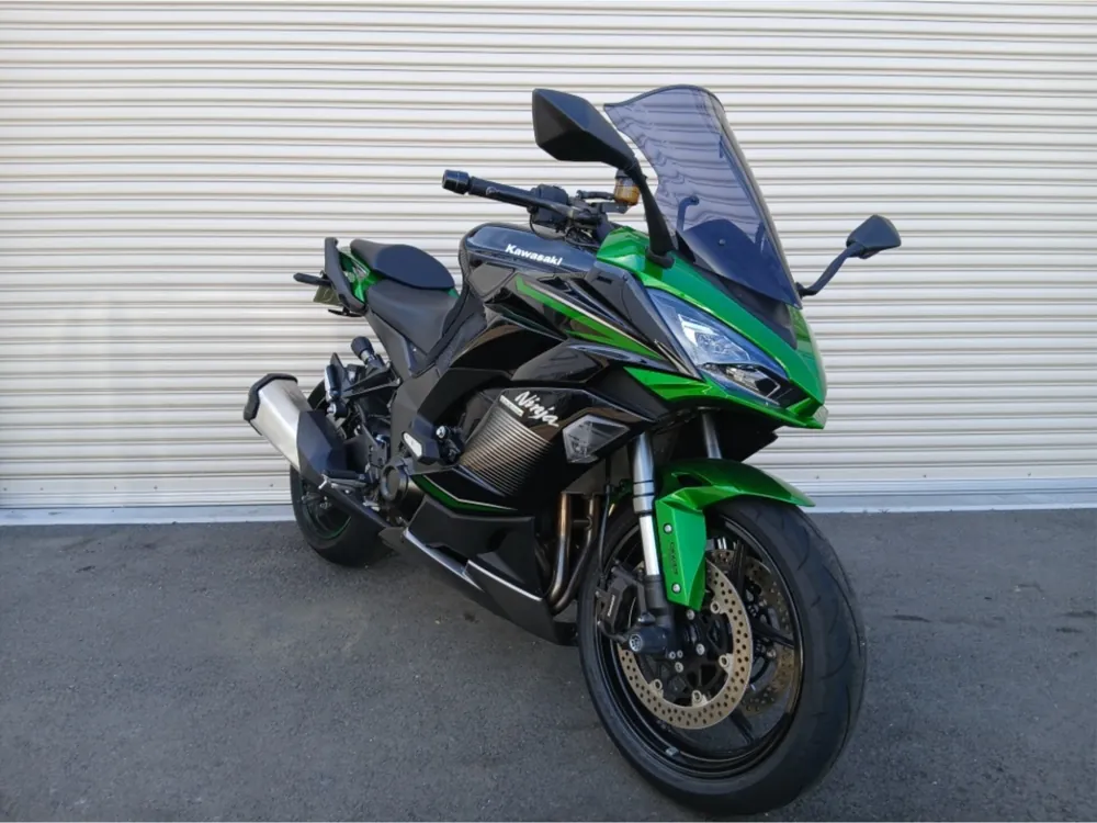 Kawasaki NINJA1000SX 2022, black/green, фото 2