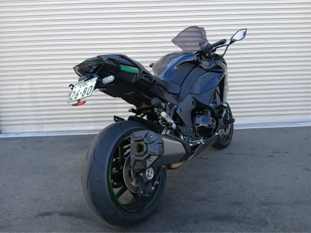 Kawasaki NINJA1000SX 2022, black/green, фото 5