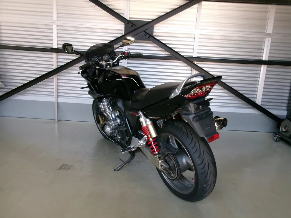Honda CB400SB 2008, black / purple, фото 5