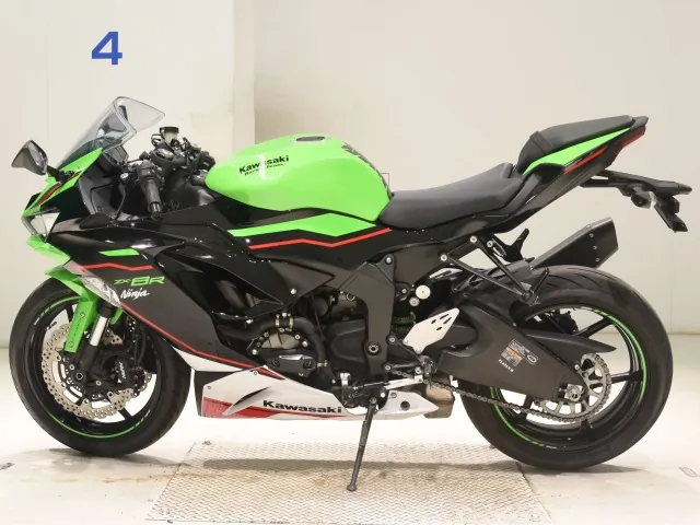 Kawasaki Zx-6Ra 2021, black | green, фото 2