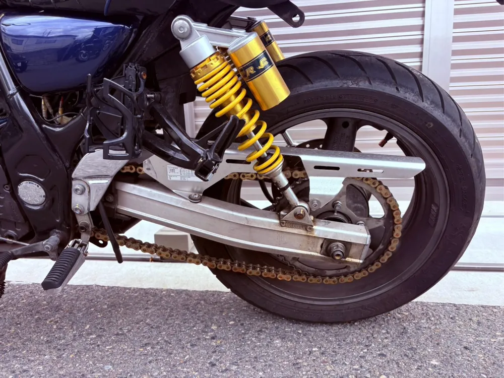 Suzuki Inazuma 400 2005, navy blue, фото 9