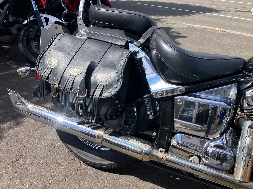 Yamaha Drag Star 400 Classic 2002, чёрный, фото 5