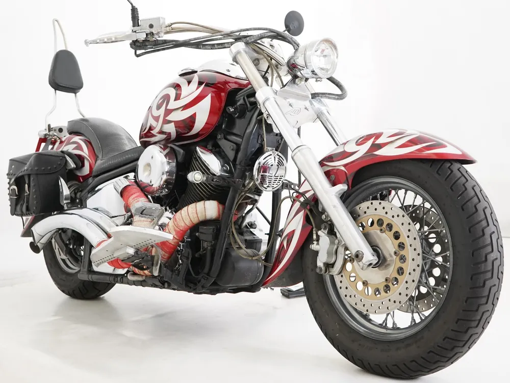 Yamaha Dragstar 1100 2008, custom p, фото 4