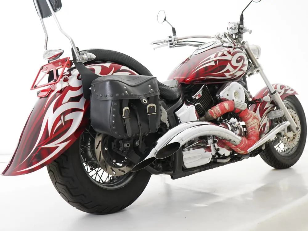 Yamaha Dragstar 1100 2008, custom p, фото 5