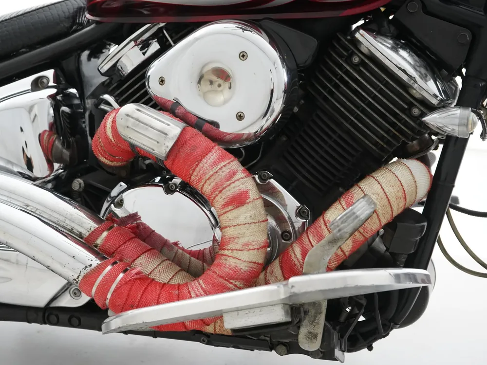 Yamaha Dragstar 1100 2008, custom p, фото 6