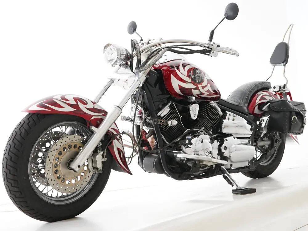 Yamaha Dragstar 1100 2008, custom p, фото 7