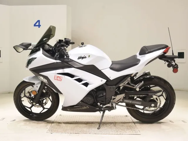 Kawasaki Ninja 300 2013, белый, фото 2