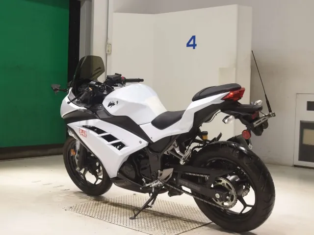 Kawasaki Ninja 300 2013, белый, фото 6