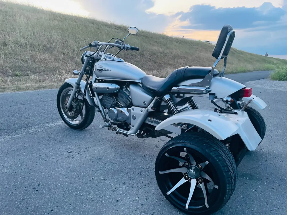 Honda V-Twin Magna 250, серебристый, фото 5