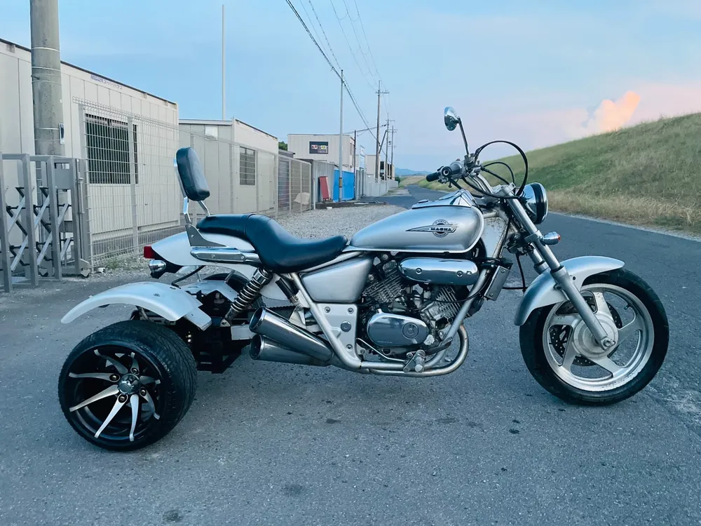 Honda V-Twin Magna 250, серебристый, фото 9