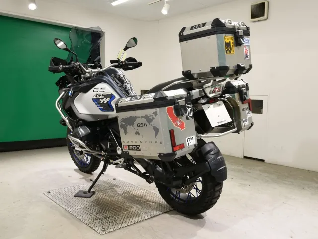 BMW R1200GS Adventure 2015, navy blue, фото 6