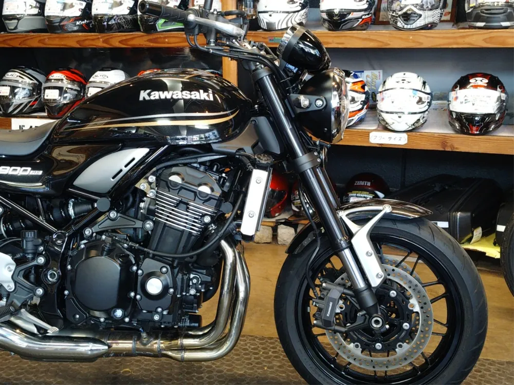 Kawasaki Z900RS 2019, чёрный, фото 12