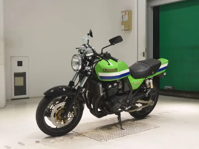 Kawasaki ZRX400-II 2002, зелёный, фото 4