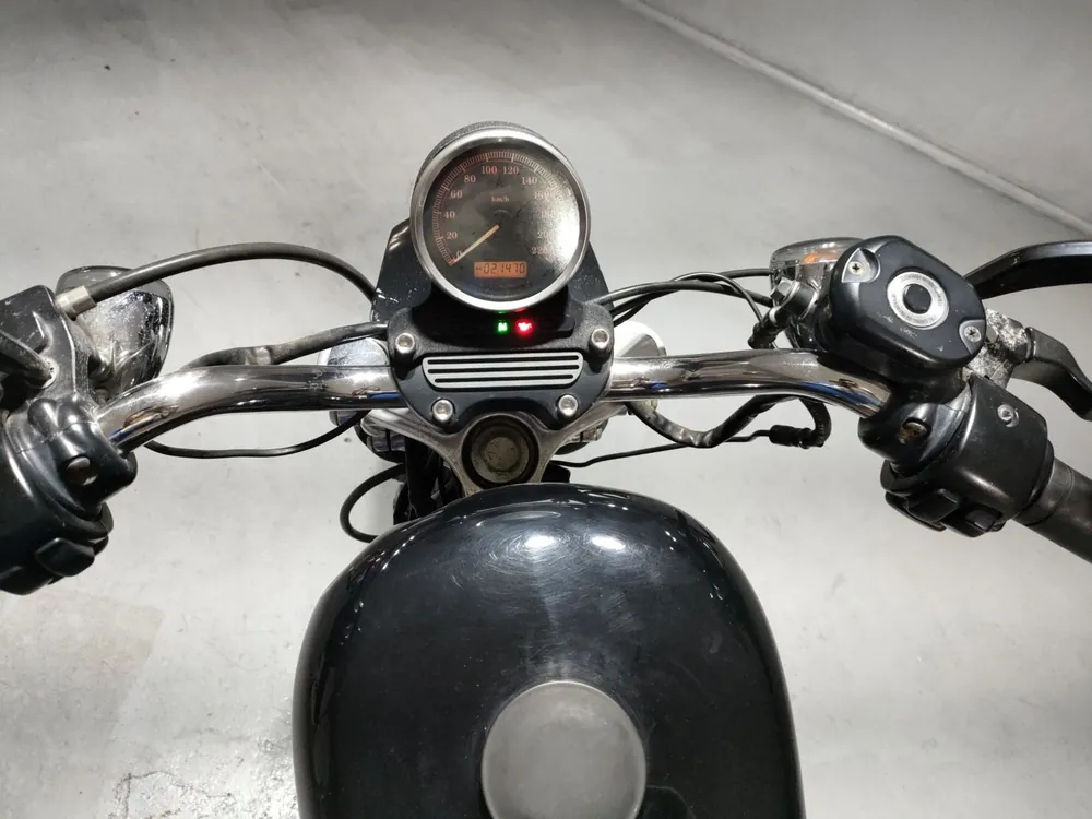 Harley-Davidson Sportster XL883 2009, чёрный, фото 5