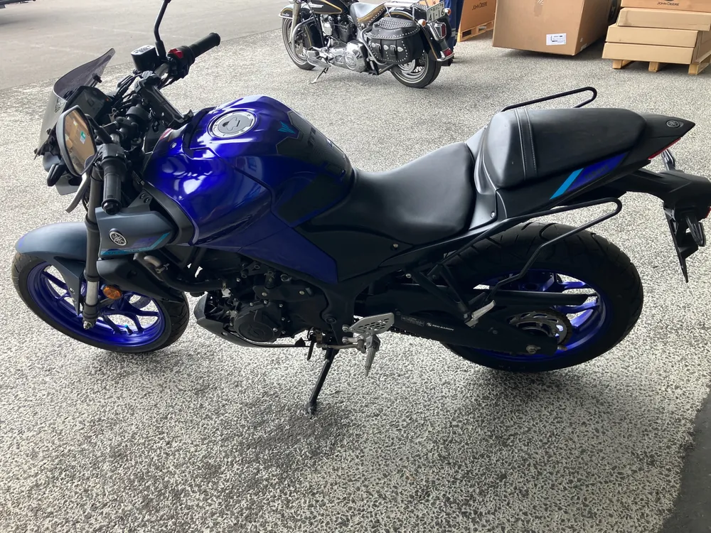 Yamaha YZF-R25, синий, фото 4