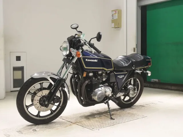 Kawasaki Z1000ST 2020, navy blue, фото 4