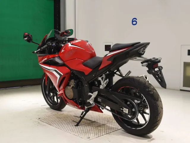 Honda CB400X 2021, white | red | black, фото 6