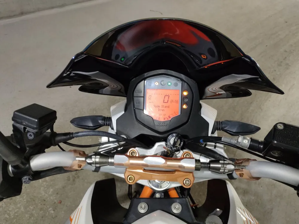 KTM 390 Duke 2017, белый, фото 5