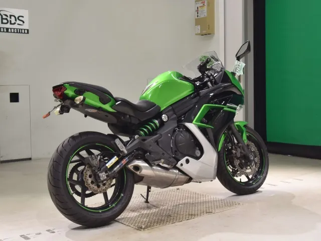 Kawasaki Ninja 400 2016, black | green, фото 5