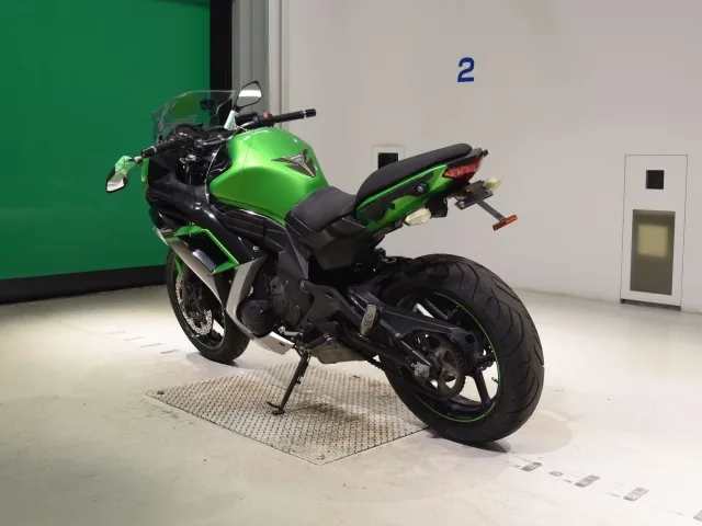 Kawasaki Ninja 400 2016, black | green, фото 6