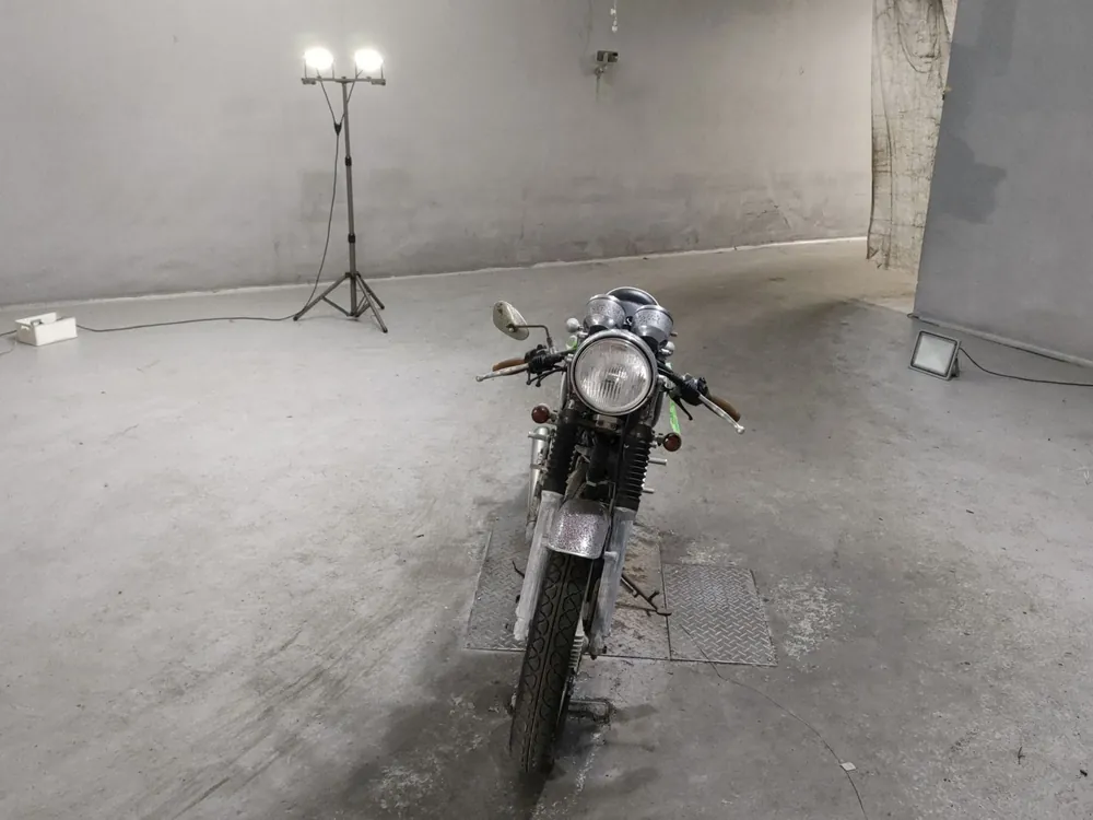 Yamaha SR400 2000, белый, light brown, фото 3