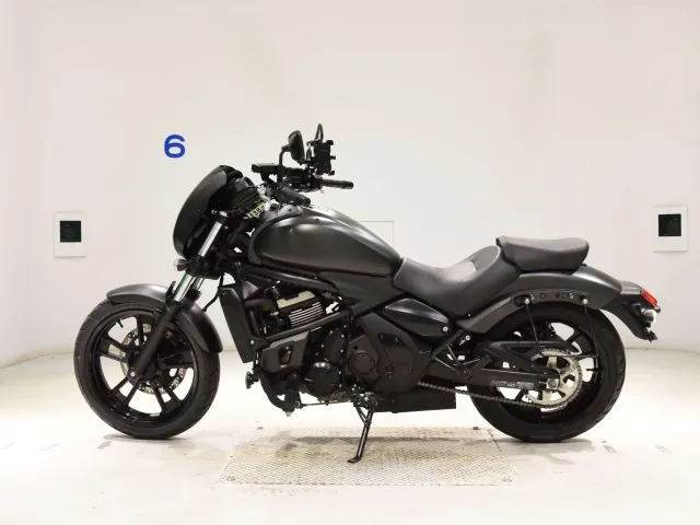 Kawasaki Vulcan650S 2015, matt black, фото 2