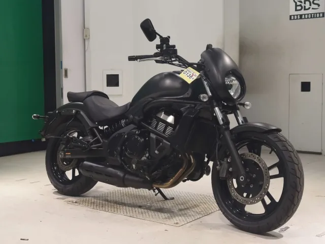 Kawasaki Vulcan650S 2015, matt black, фото 3
