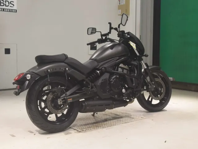 Kawasaki Vulcan650S 2015, matt black, фото 5