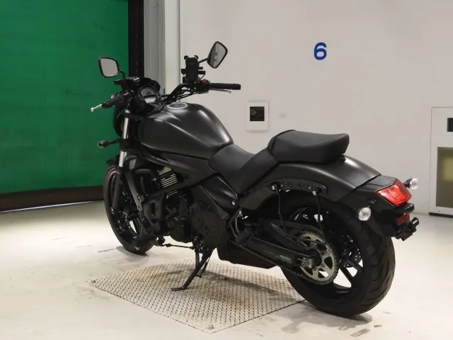 Kawasaki Vulcan650S 2015, matt black, фото 6