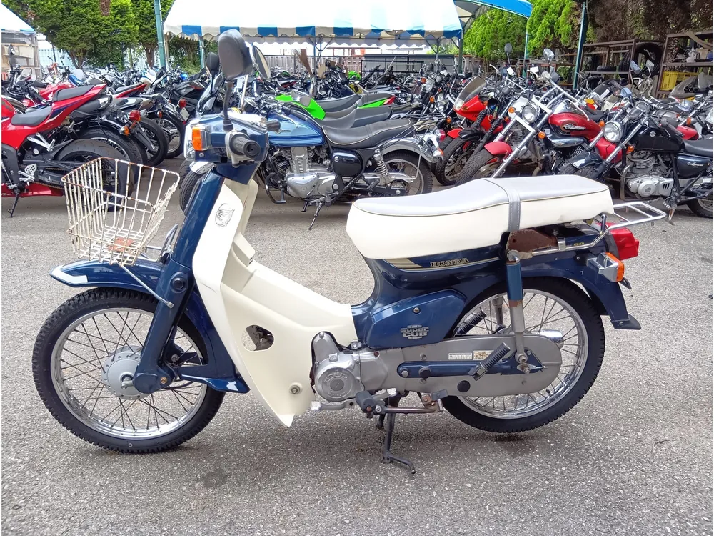Honda Super Cub, navy blue, фото 2